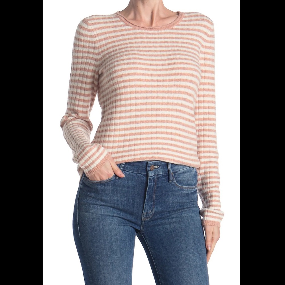 Madewell Colette Sweater in Leamore Stripe
